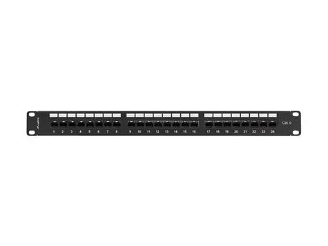 Lanberg 24 port 1U / Patch panel / 19