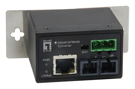 LevelOne IEC-4301 / Media konvertor / RJ45-SC / SM / 1310 nm / 30 km