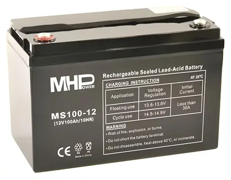 MHPower MS100-12 / Baterie / VRLA AGM / 12V/100Ah
