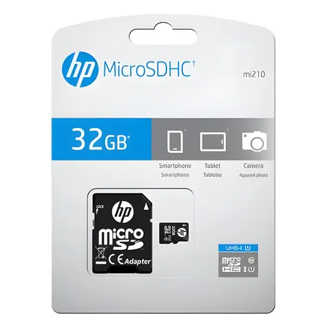 HP mi210 32GB / Paměťová karta / Micro SDHC / Class 10 / 20 MB/s