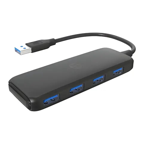 HP DHC-CT110 černá / USB hub / 4x USB-A 3.0 / 5 Gb/s