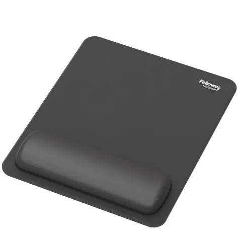 Fellowes Breyta černá / Podložka pod myš a zápěstí / 240 × 200 mm / Protiskluzová základna