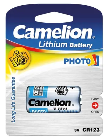 Camelion CR123A / Lithiová baterie / Fotobaterie / 3V / 1 ks