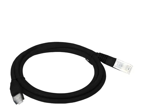 Alantec KKU5CZA3 černá / Patch kabel / Cat5e / U/UTP / RJ-45 / 3 m