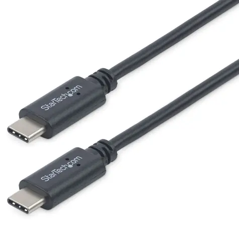 StarTech černá / Kabel USB-C na USB-C / 1 m / USB 2.0 / 480 Mbps