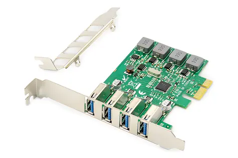 Digitus DS-30226 / Řadič / PCI Express / 4x USB 3.0 / 5 Gb/s / VIA VL805