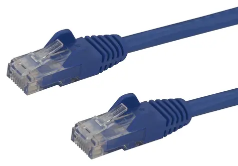 StarTech CAT6 UTP 1 m modrá / Patch kabel / RJ-45 / Snagless / PoE