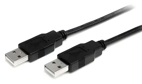 StarTech USB-A (M) - USB-A (M) 1 m černá / Kabel / USB 2.0