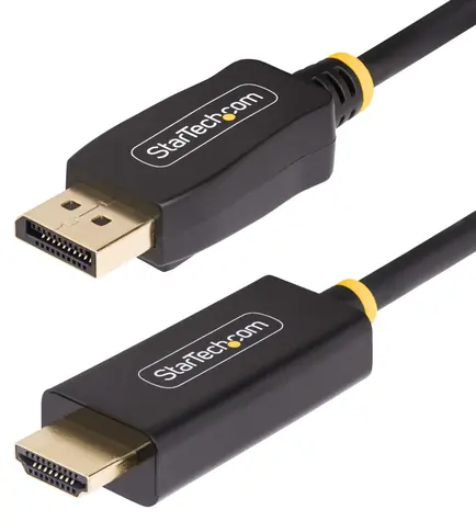 StarTech černá / Adaptér DisplayPort na HDMI / 4K 120Hz / 4 m