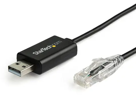 StarTech USB - RJ-45 / Konzolový kabel / pro Cisco / 1,8 m / černá