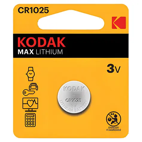 Kodak MAX CR1025 / Knoflíková baterie / Lithiová / 3V / 2 ks