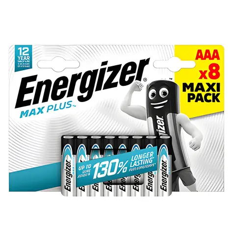 Energizer MAX Plus AAA 1,5V alkalické / 8ks / LR03