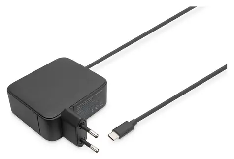 Digitus DA-10072 černá / Síťová nabíječka / USB-C / GaN / 100 W