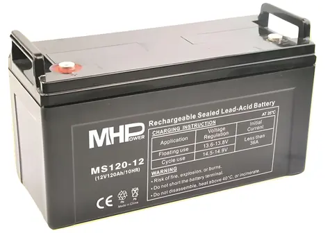 MHPower MS120-12 / VRLA baterie / 12V / 120Ah