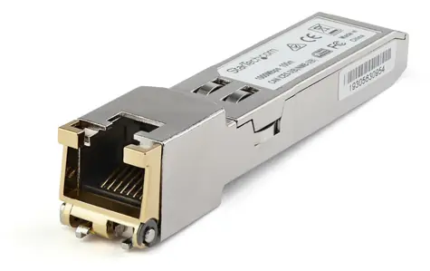StarTech SFP RJ45 Copper transceiver / SFP transceiver / RJ-45 / 1 Gbps / Cisco komp.