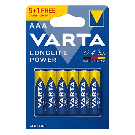 Varta AAA / Baterie / alkalická / 1,5V / 6 ks