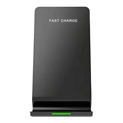 Neutralle černá / Bezdrátová nabíječka / Qi / 10W / 5V/9V
