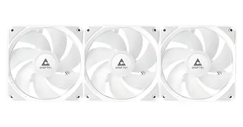 Chieftec Iceberg 360 RGB bílá / Vodní chlazení CPU / 360 mm / 3x 120 mm / ARGB / AMD + Intel