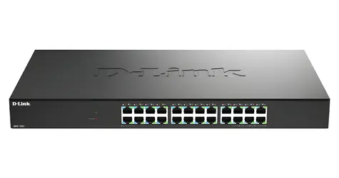 D-Link DMS-1024/E šedá / Switch / 24x RJ-45 2,5 Gbps / Unmanaged