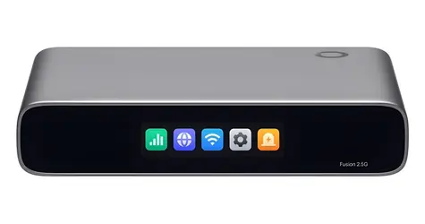 TP-Link Omada Fusion 2.5G / Router / 1x 2,5G WAN / 4x 2,5G LAN/WAN / VPN / dotykový displej