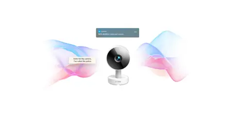 D-Link DCS-8350LH / Vnitřní IP kamera / 4Mpx / 2560 x 1440 / úhel záběru 127° / IR / Wi-Fi / BT / myDlink