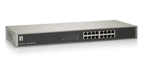 LevelOne GSW-1657 / Switch / 16x Gigabit Ethernet / Unmanaged