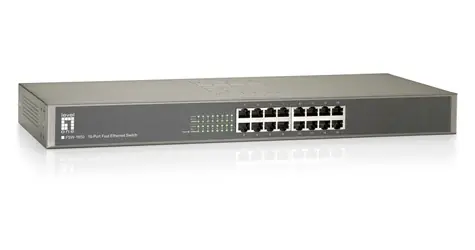 LevelOne FSW-1650 / Switch / 16 portů / 10/100 Mbit / 19
