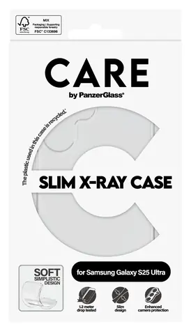 PanzerGlass CARE X-Ray čirý / Kryt / Samsung Galaxy S25 Ultra / TPU