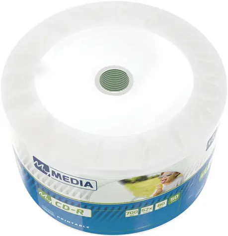 MyMedia CD-R 700MB / Datové médium / 52x / 80 min / 50 ks / spindl / Inkjet Printable