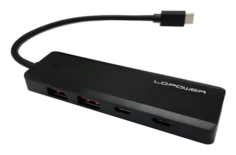 LC POWER LC-HUB-U3-4-c / USB hub / USB 3.0 / 4 porty