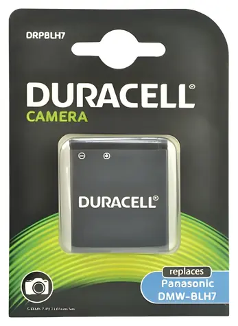 Duracell DMW-BLH7E černá / Baterie / Li-Ion / 600 mAh / 4 Wh / pro Panasonic