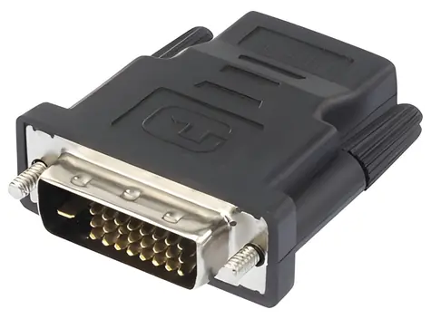 Logo černá / Redukce / DVI (24+1) samec - HDMI samice / Full HD 1080p