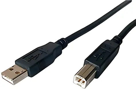 Sharkoon USB 2.0 A-B černá / Kabel / USB-A - USB-B / 2 m