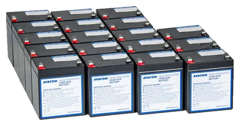AVACOM AVA-RBP18-12050-KIT / Baterie pro UPS / HP / VRLA HR / 18 ks