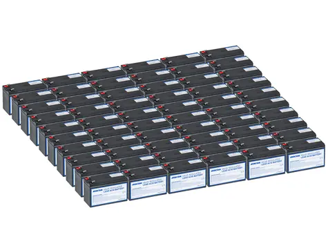 AVACOM AVA-RBP60-12090-KIT / Náhradní baterie pro UPS / PowerWalker, EAST, KSTAR / VRLA HR / 60 ks