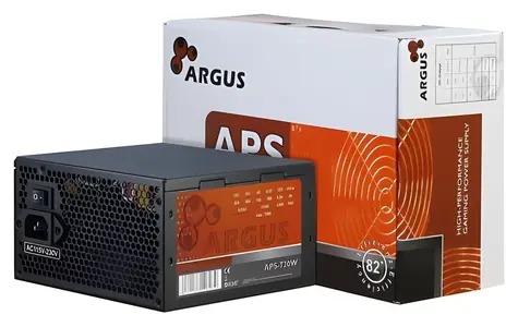 Inter-Tech Argus APS-720 černá / PC zdroj / ATX12V 2.3 / 720 W / aktivní PFC / 2x PCIe