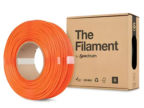 The Filament ReFill oranžová / Tisková struna / PETG / 1,75 mm / 1 kg