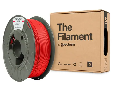 Spectrum The Filament PLA Lite červená / Tisková struna / PLA / 1,75 mm / 1 kg