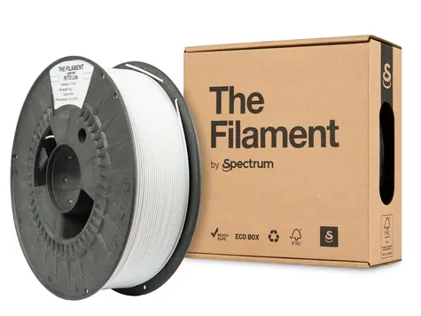 Spectrum The Filament PETG Lite bílá / Tisková struna / PETG / 1,75 mm / 1 kg
