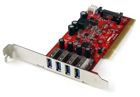 StarTech PCI karta USB 3.0 4-Port / Řadič USB / 4x USB-A / Renesas/NEC µPD720202