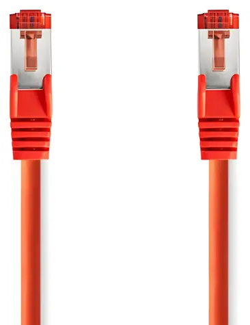 Nedis CAT6 S/FTP 0.5 m červená / Patch kabel / RJ45 - RJ45 / LSZH