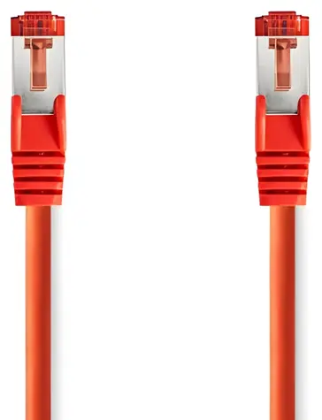 Nedis CAT6 S/FTP červená / Síťový kabel / RJ45 - RJ45 / 3 m / LSZH