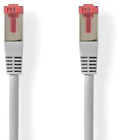 Nedis CAT6 SF-UTP 5m šedá / Patch kabel / RJ45-RJ45