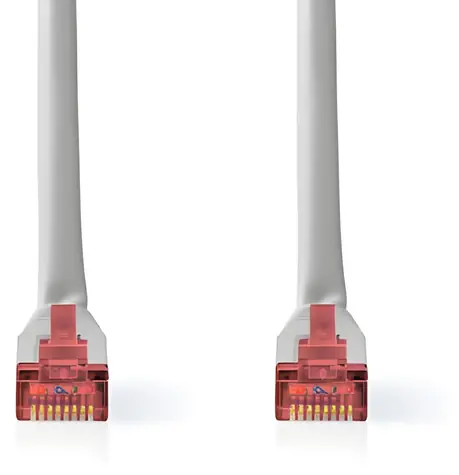 Nedis CAT6 SF/UTP šedá / Patch kabel / RJ45-RJ45 / 0,25 m