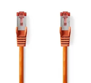 Nedis CAT6 oranžová / Patch kabel / S/FTP / 5 m / LSZH