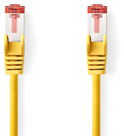 Nedis CAT6 S/FTP 1 m žlutá / Síťový kabel / RJ45 / LSZH