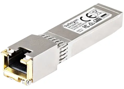 StarTech 10GBASE-T Copper SFP+ / SFP+ modul / 10 Gbps / RJ-45 / IEEE 802.3an