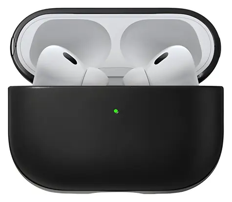 Nomad Leather Case černá / Pouzdro / Apple AirPods Pro 2