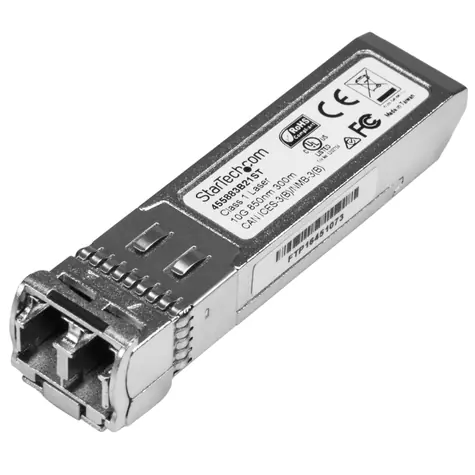 StarTech SFP+ 455883-B21 kompatibilní / SFP+ transceiver / IEEE 802.3ae / stříbrná, hliníkové tělo