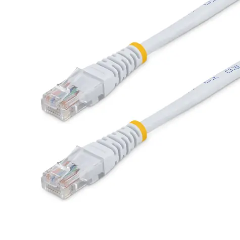 StarTech CAT5e bílá / Síťový kabel / RJ-45 / 15 m / PoE